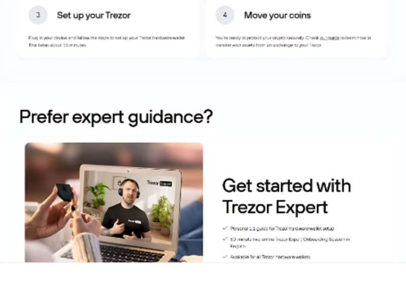 Preview for Trezor.io/Start (Official) | Getting Started with Trezor®