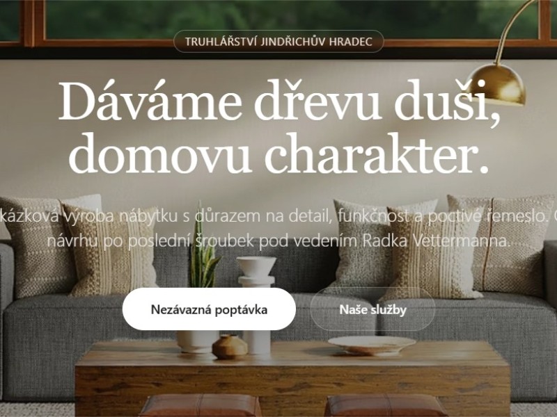 Preview for Truhlářství Veta