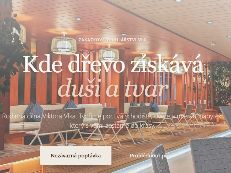 Preview for Truhlářství Vlk