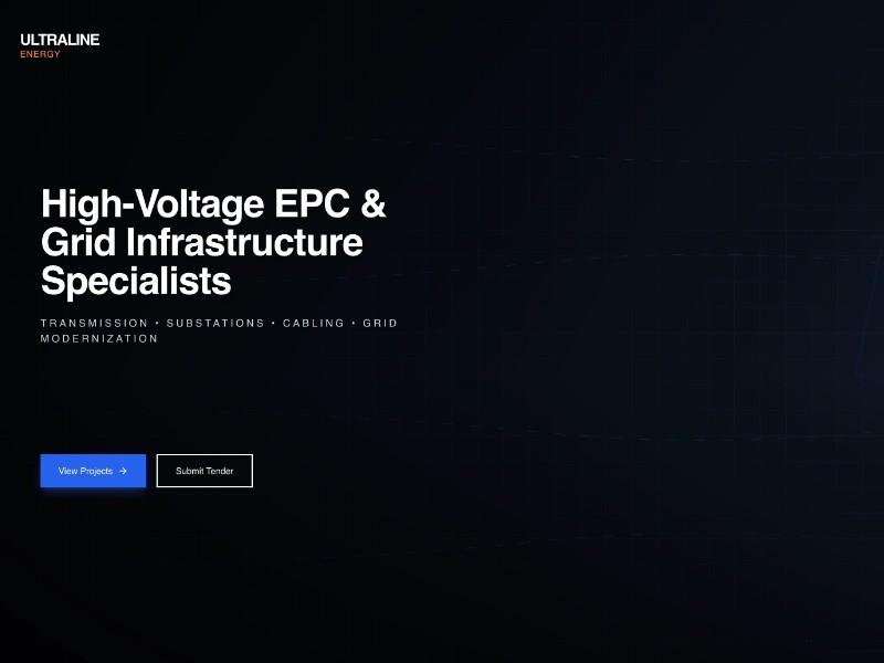 Preview for High-Voltage EPC Services Landing Page Template