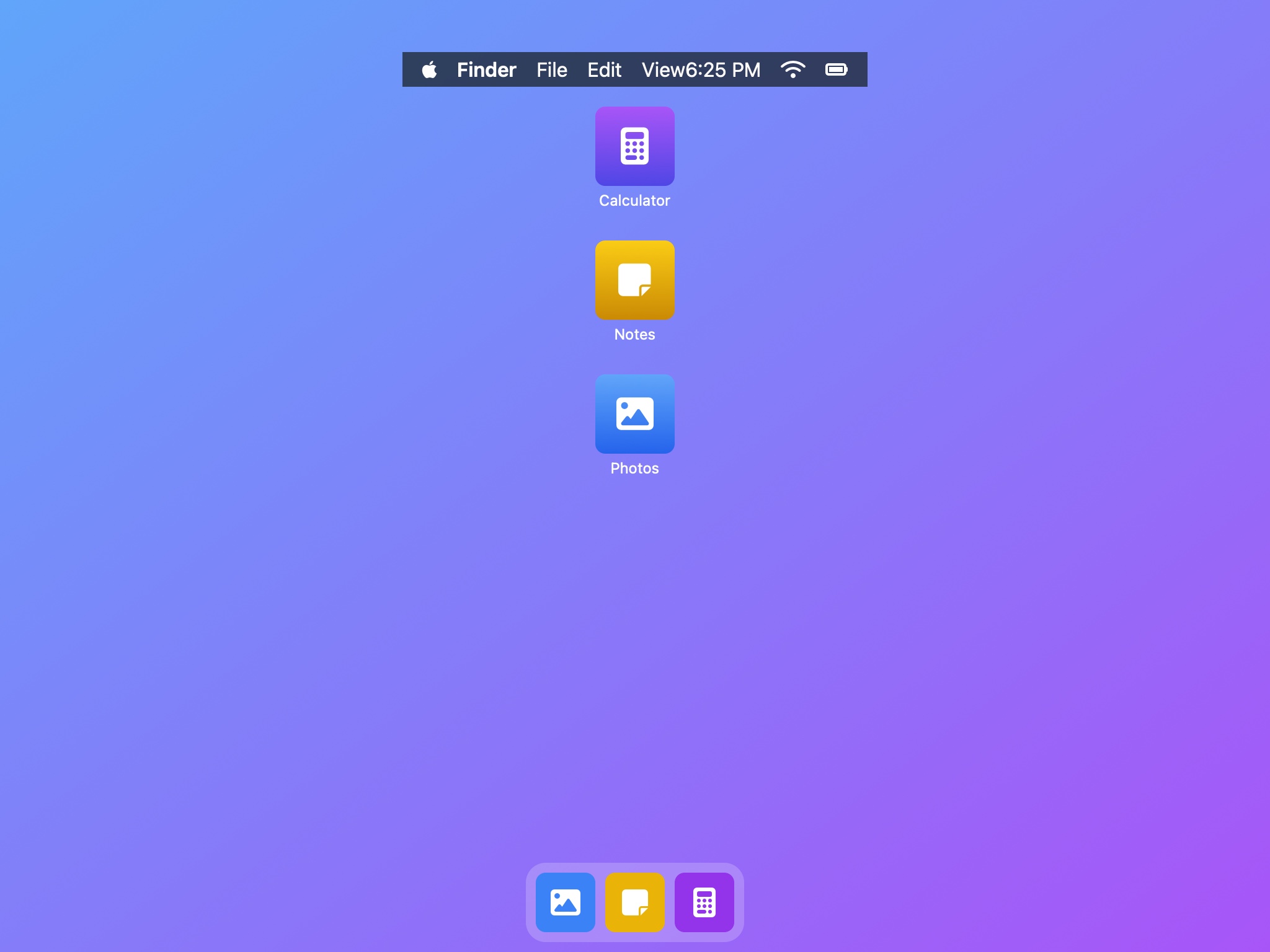 Preview for Interactive Desktop Environment UI