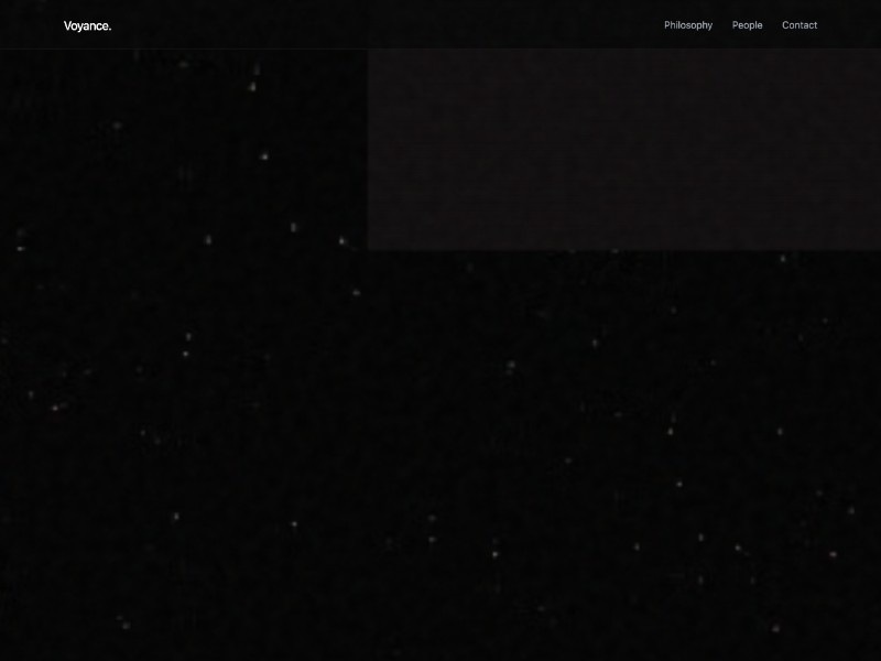 Preview for Voyance Venture Capital Landing Page Template