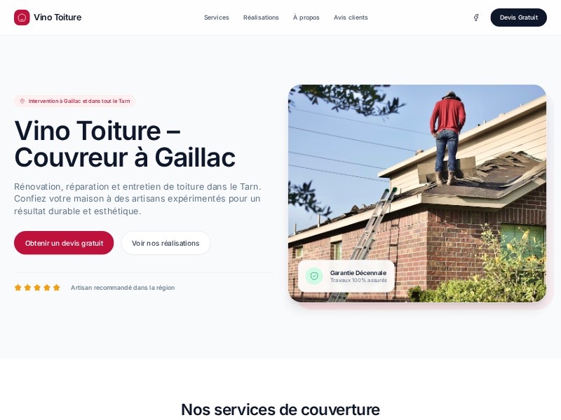 Preview for vino-toiture-gaillac