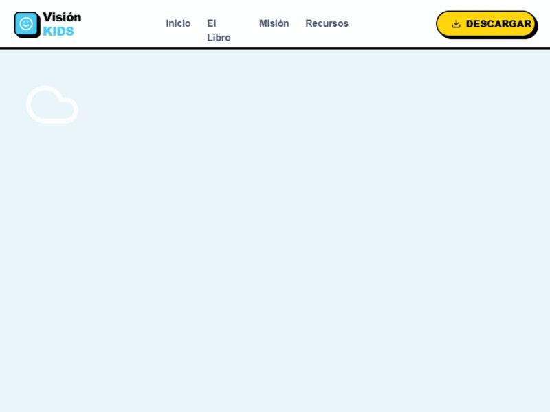 Preview for Visión Kids Children’s Ministry Landing Page Template
