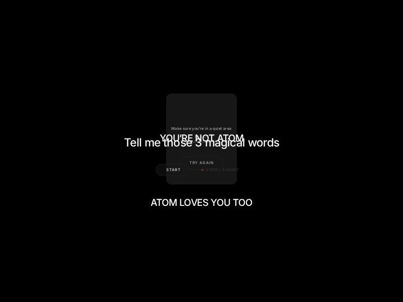 Preview for Voice Recognition Landing Page Template