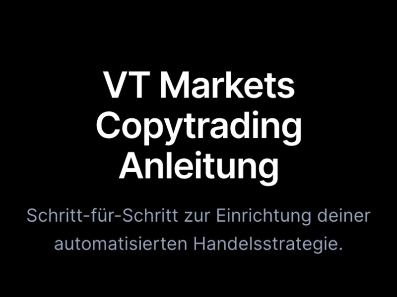 Preview for Copytrading Anleitung