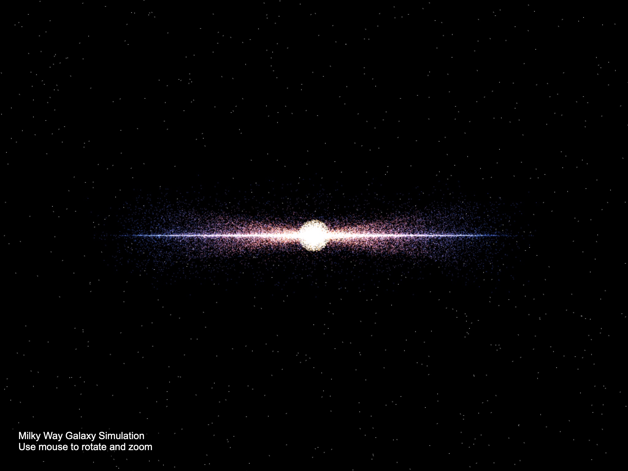 Preview for 3D Spiral Galaxy Simulation