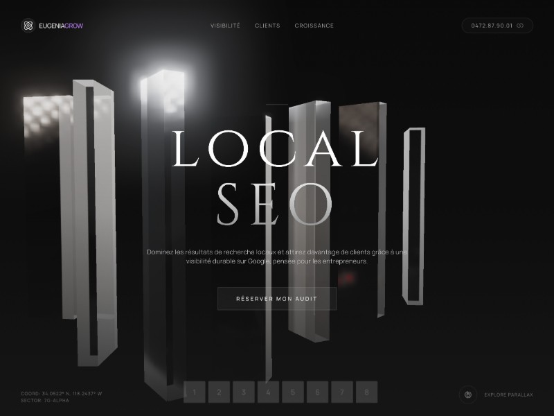 Preview for Local SEO Landing Page Template