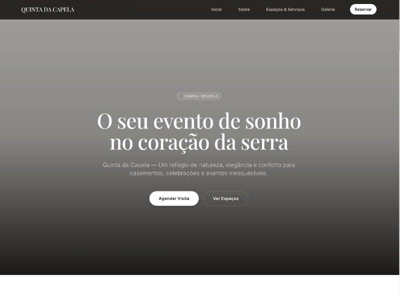 Preview for Wedding Venue Landing Page Template