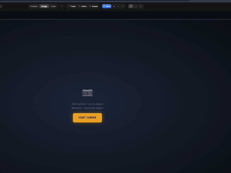 Preview for Roofing Contractor Landing Page Template