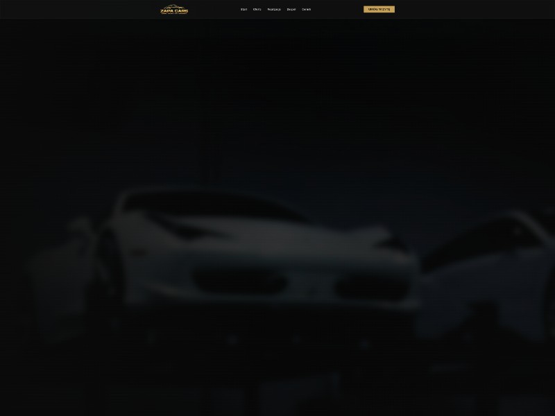 Preview for Automotive Service Landing Page Template