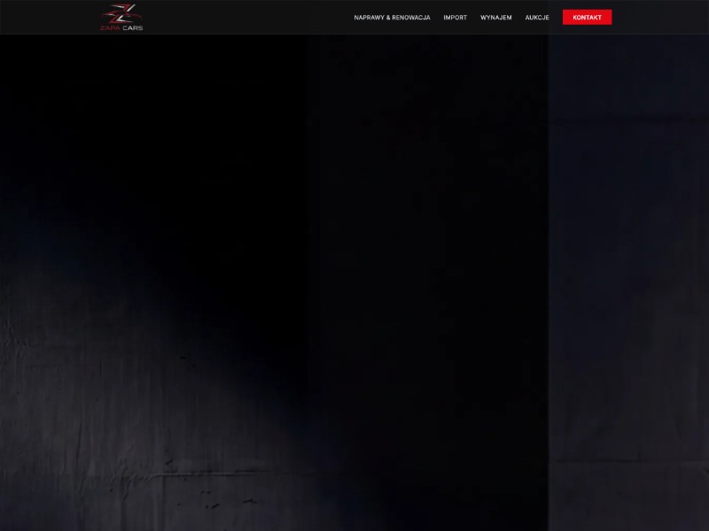 Preview for Automotive Services Landing Page Template